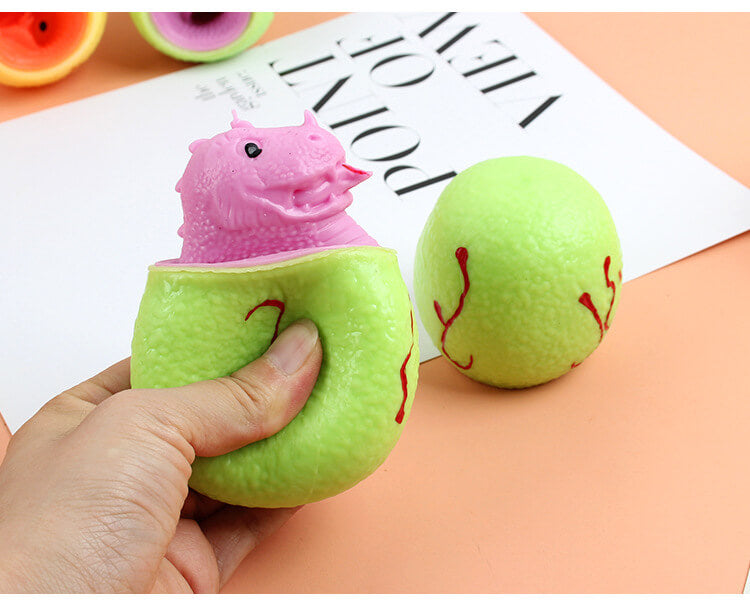 Squishy Toy Pop Up Dinosaur Soft Squeeze Sensory Toy 7