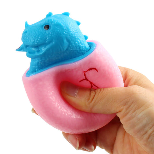 Squishy Toy Pop Up Dinosaur Soft Squeeze Sensory Toy