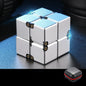 Aluminium Alloy Infinity Cube Fidget Toy Metal Weighted 4cm 11