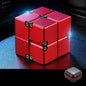 Aluminium Alloy Infinity Cube Fidget Toy Metal Weighted 4cm 13