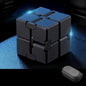 Aluminium Alloy Infinity Cube Fidget Toy Metal Weighted 4cm 8