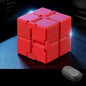 Aluminium Alloy Infinity Cube Fidget Toy Metal Weighted 4cm 9