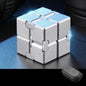 Aluminium Alloy Infinity Cube Fidget Toy Metal Weighted 4cm 10