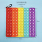 Silicone Pop It Fidget Toy Number Letter Multiplication Design