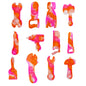 Silicone Simple Dimple Tool Kit Pop Push Bubbles Fidget Toy 12 Pack 6