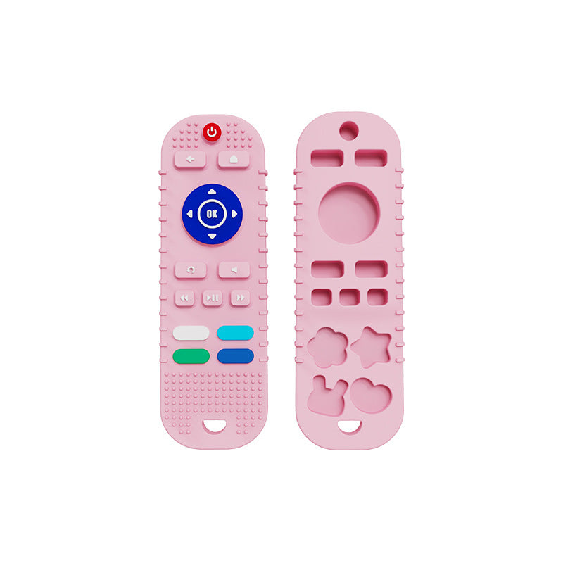 Silicone Remote Controller Shape Teething Toy for Baby 4
