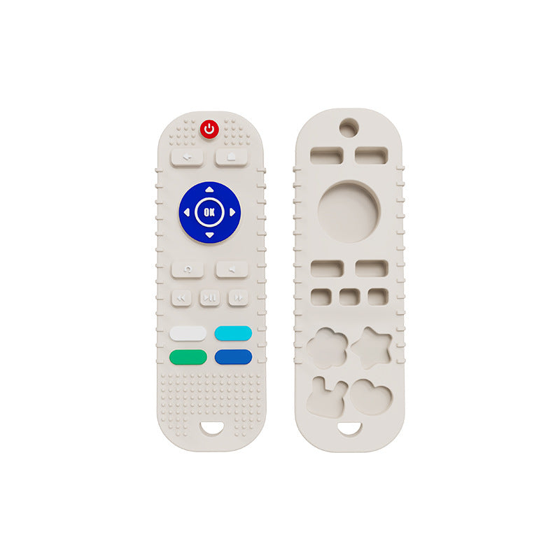 Silicone Remote Controller Shape Teething Toy for Baby 3