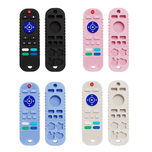Silicone Remote Controller Shape Teething Toy for Baby