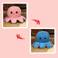 Mood Octopus Reversible Plush Toy Flip Stuffed Animal 20cm 30cm 40cm 5