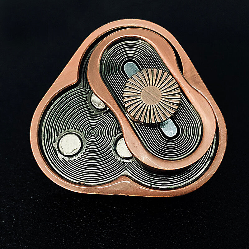 Rotary Magnetic Fidget Slider 3 Layers Sensory Fidget Toy 2