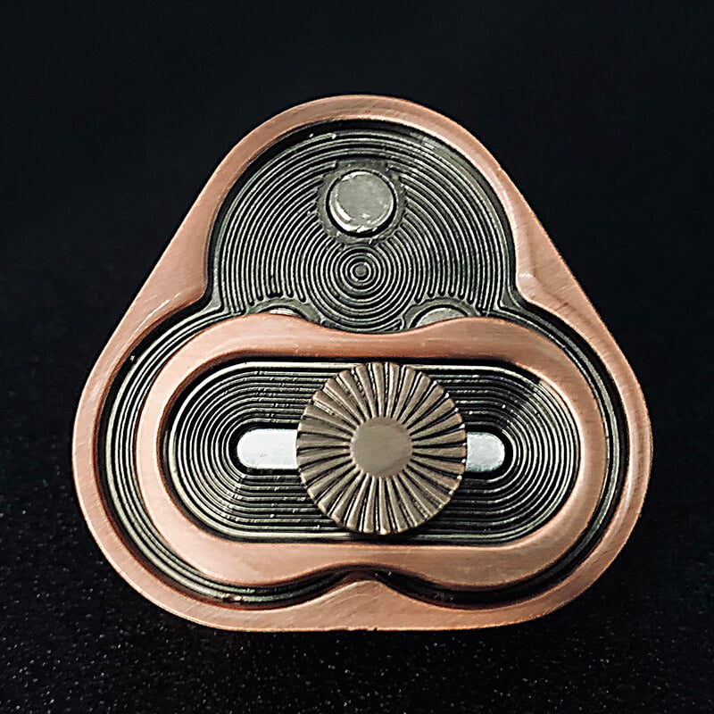 Rotary Magnetic Fidget Slider 3 Layers Sensory Fidget Toy