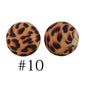 Round Printed Silicone Beads 10