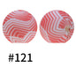 15mm printed silicone beads 524