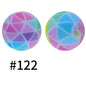 15mm printed silicone beads 525