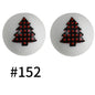 50pcs 19mm Printed Silicone Beads Printed Design 115