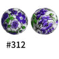 15mm printed silicone beads 513