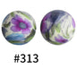 15mm printed silicone beads 514