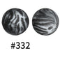50pcs 15mm Printed Silicone Beads Animal and Camouflage Pattern Color #1-#350
