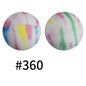 50pcs 15mm Printed Silicone Beads Animal and Camouflage Pattern Color #351-#553
