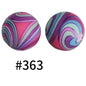 50pcs 15mm Printed Silicone Beads Animal and Camouflage Pattern Color #351-#553