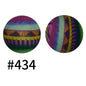 50pcs 15mm Printed Silicone Beads Animal and Camouflage Pattern Color #351-#553