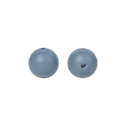 50pcs 15mm Silicone Beads Solid Color Bulk Assortment 137
