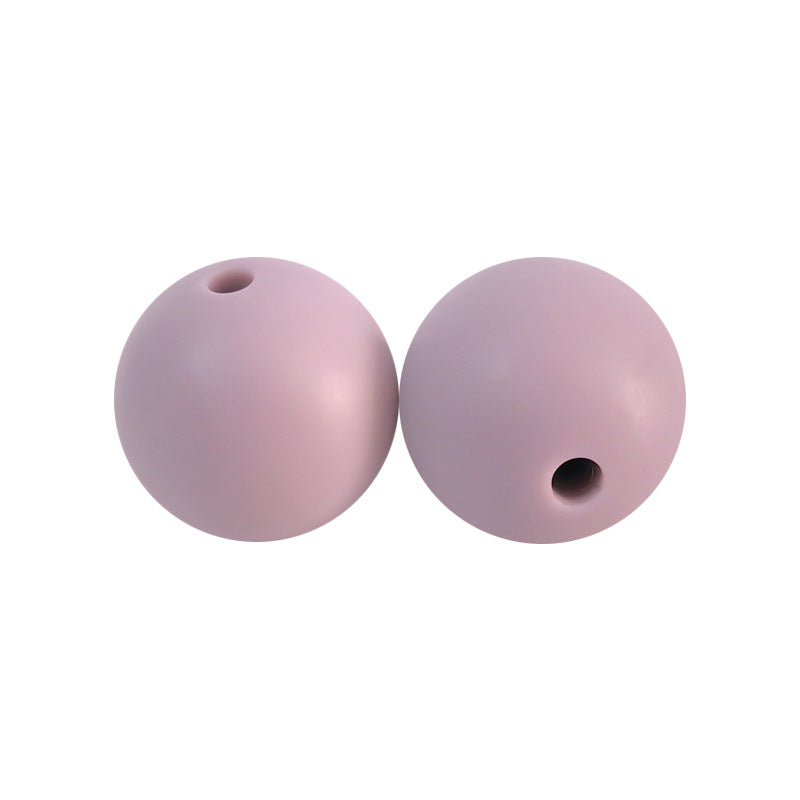 50pcs 15mm Silicone Beads Solid Color Bulk Assortment 117