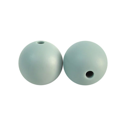 50pcs 15mm Silicone Beads Solid Color Bulk Assortment 118