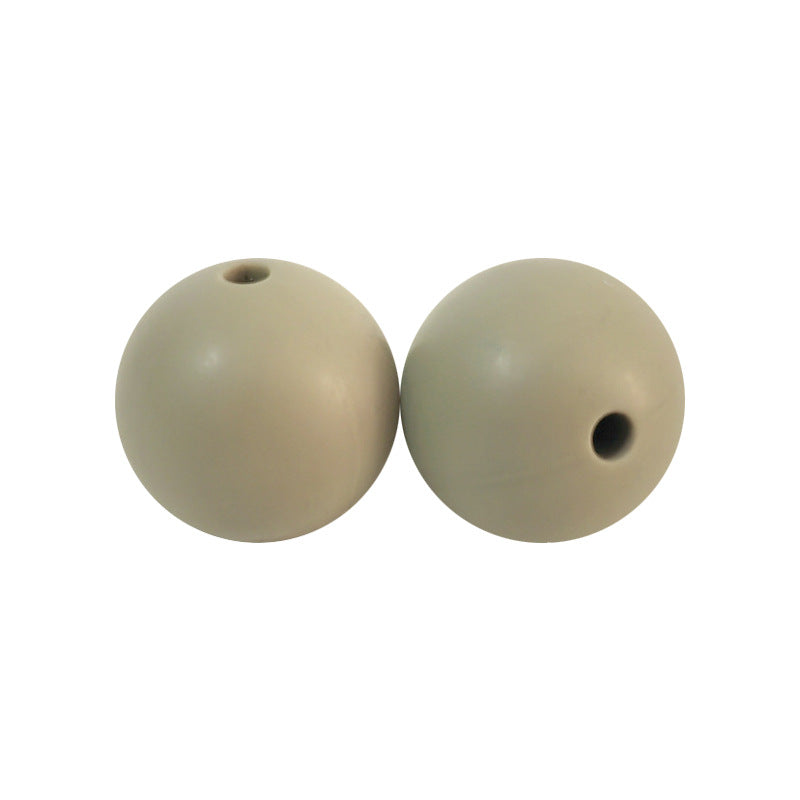 50pcs 15mm Silicone Beads Solid Color Bulk Assortment 129