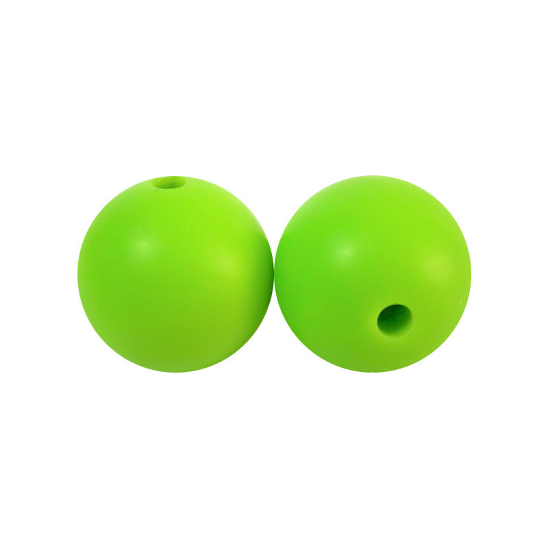 50pcs 15mm Silicone Beads Solid Color Bulk Assortment 135