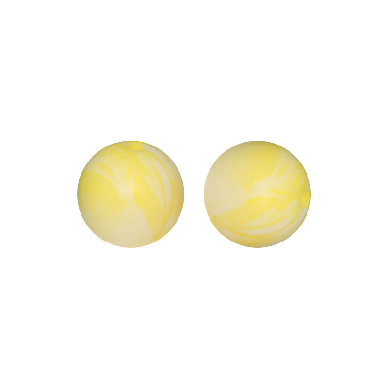 50pcs 15mm Silicone Beads Solid Color 150 Colors Option