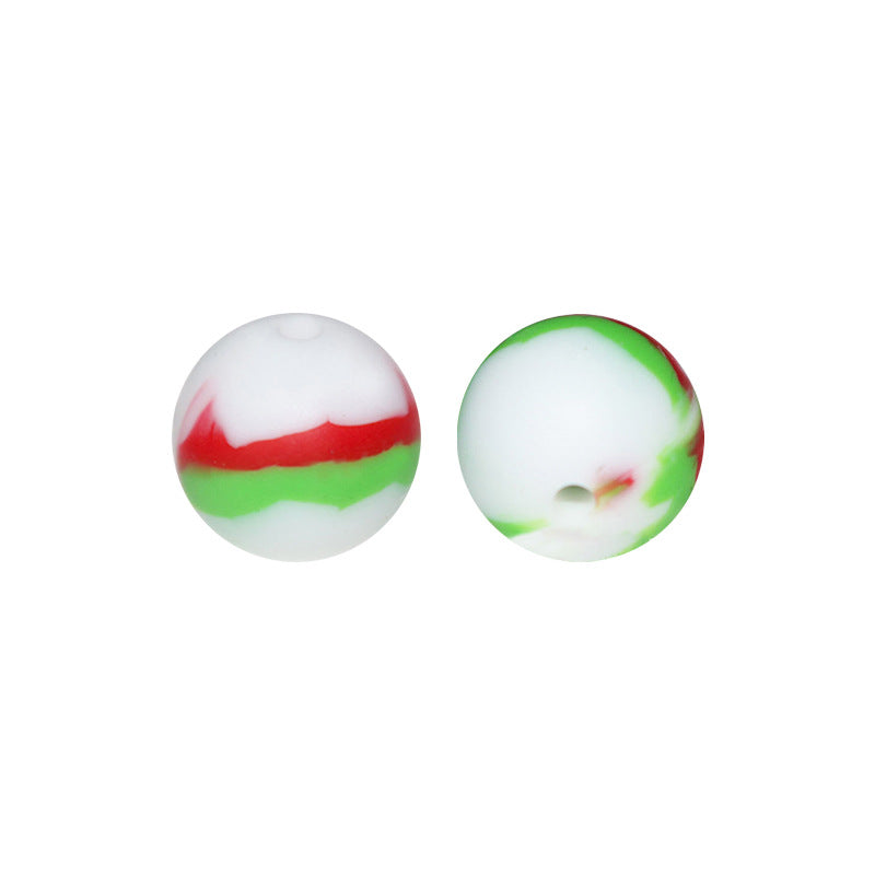 50pcs 15mm Silicone Beads Solid Color 150 Colors Option