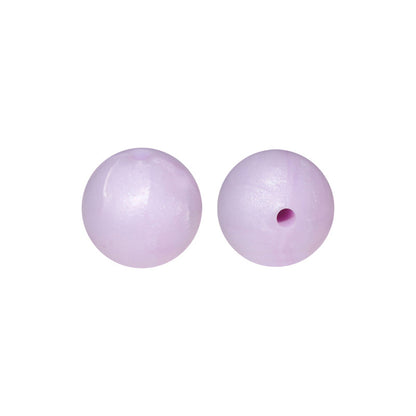 50pcs 15mm Silicone Beads Solid Color 150 Colors Option
