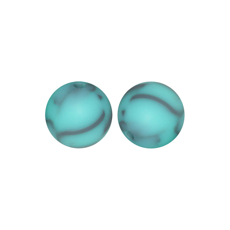 50pcs 15mm Silicone Beads Solid Color 150 Colors Option