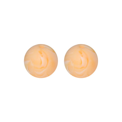 50pcs 15mm Silicone Beads Solid Color 150 Colors Option
