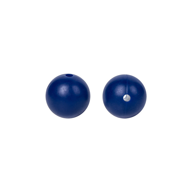 50pcs 15mm Silicone Beads Solid Color Bulk Assortment 115