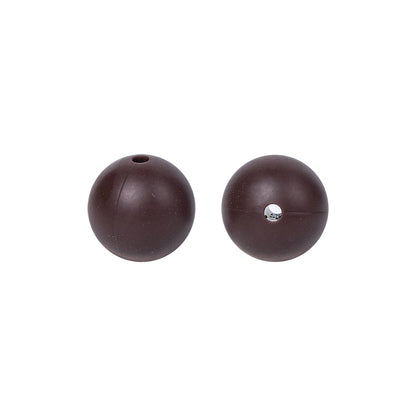 50pcs 15mm Silicone Beads Solid Color Bulk Assortment 65