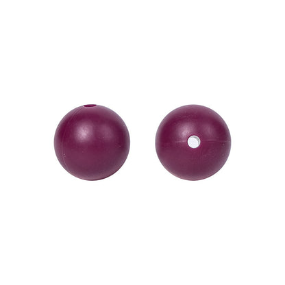 50pcs 15mm Silicone Beads Solid Color Bulk Assortment 67