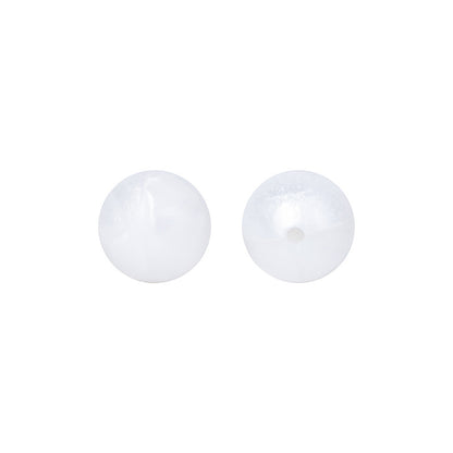 50pcs 15mm Silicone Beads Solid Color Bulk Assortment 86