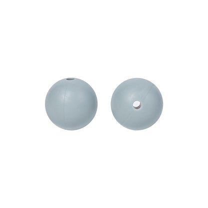 50pcs 15mm Silicone Beads Solid Color Bulk Assortment 88