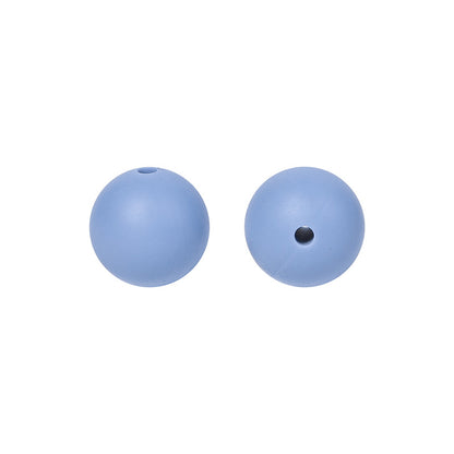 50pcs 15mm Silicone Beads Solid Color Bulk Assortment 94