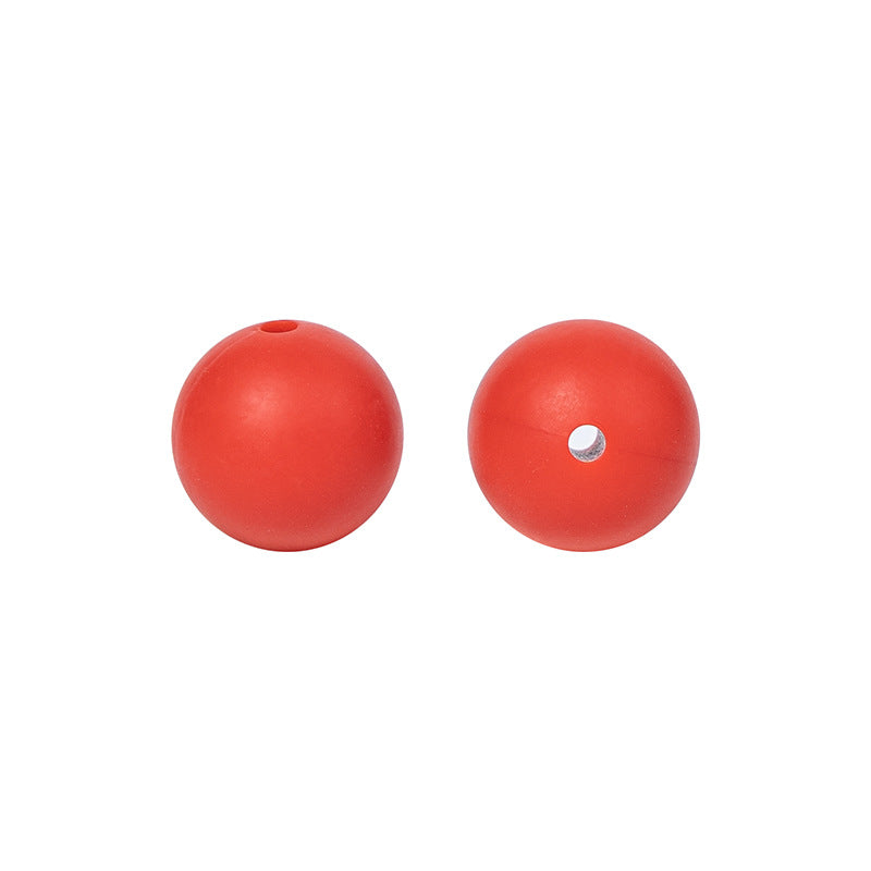 50pcs 15mm Silicone Beads Solid Color Bulk Assortment 98