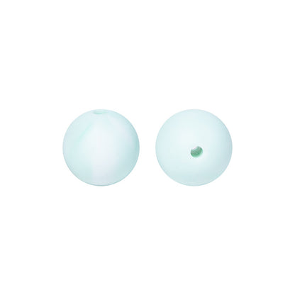 50pcs 15mm Silicone Beads Solid Color Bulk Assortment 22