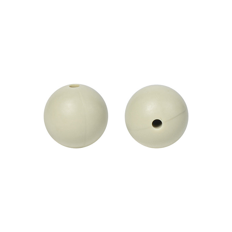 50pcs 15mm Silicone Beads Solid Color Bulk Assortment 32
