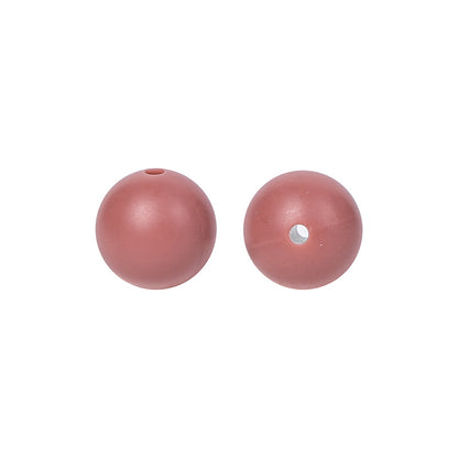 50pcs 15mm Silicone Beads Solid Color Bulk Assortment 41