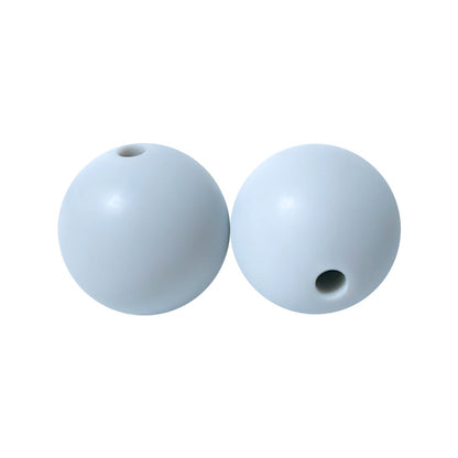 50pcs 15mm Silicone Beads Solid Color Bulk Assortment 45