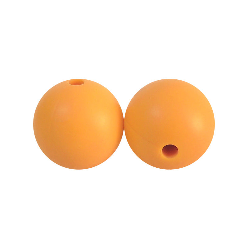 50pcs 15mm Silicone Beads Solid Color Bulk Assortment 111