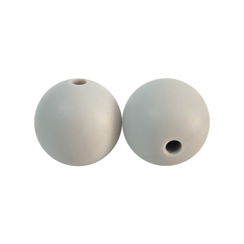 50pcs 15mm Silicone Beads Solid Color Bulk Assortment 113