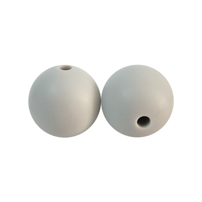 50pcs 15mm Silicone Beads Solid Color Bulk Assortment 113