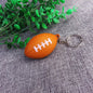 Rugby Stress Ball Keychain Sensory Squishy Toy for Kids and Adults 6